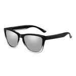 Óculos de Sol Preto e Cinza Clássico Bicolor Viena - Polarizado UV400