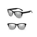 Óculos de Sol Preto e Cinza Clássico Bicolor Viena - Polarizado UV400
