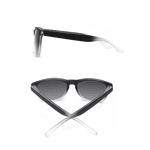 Óculos de Sol Preto e Cinza Clássico Bicolor Viena - Polarizado UV400