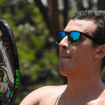 Óculos de Sol Preto e Verde Clássico Bicolor Mônaco - Polarizado UV400