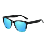 Óculos de Sol Preto e Azul Clássico Bicolor Oslo - Polarizado UV400