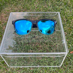 Óculos de Sol Preto e Azul Clássico Bicolor Oslo - Polarizado UV400