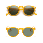 Óculos de Sol Amarelo Redondo Caraíva - Polarizado UV400
