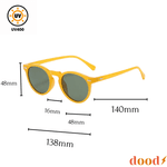Óculos de Sol Amarelo Redondo Caraíva - Polarizado UV400
