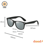 Óculos de Sol Preto Clássico Dakar - Polarizado UV400