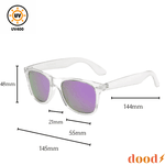 Óculos de Sol Clássico Transparente Veneza - Polarizado UV400