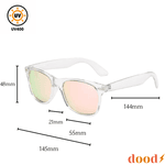 Óculos de Sol Clássico Transparente Verona - Polarizado UV400