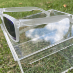 Óculos de Sol Branco Clássico Pequim - Polarizado UV400