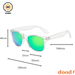 Óculos de Sol Clássico Transparente Lima - Polarizado UV400