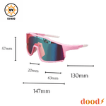 Óculos de Sol Rosa Performance Máscara Aspen - Polarizado UV400