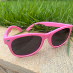 Óculos de Sol Clássico Infantil Rosa - Polarizado UV400