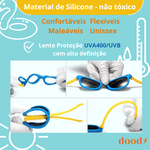Óculos de Sol Clássico Infantil Rosa e Verde - Polarizado UV400
