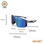 Óculos de Sol Cinza Performance Máscara Niterói Polarizado UV400