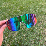 Óculos de Sol Cinza Performance Máscara Niterói Polarizado UV400