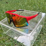 Óculos de Sol Vermelho Performance Máscara Olinda - Polarizado UV400