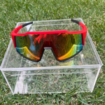 Óculos de Sol Vermelho Performance Máscara Olinda - Polarizado UV400