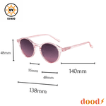 Óculos de Sol Redondo Rosa Candy Bali Polarizado UV400