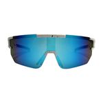 Óculos de Sol Performance Máscara Athenas Branco e Azul - Polarizado UV400