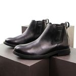 Bota Masculina Faway Chelsea Bull Preta