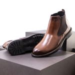 Bota Masculina Faway Chelsea Whisky 