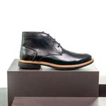 Bota Coturno Casual Masculino Faway Carbon Preto