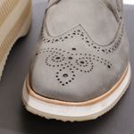 Sapato Casual Derby Brogue Durhan Off White