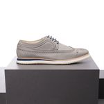 Sapato Casual Derby Brogue Durhan Off White