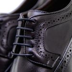 Sapato Casual Derby Brogue Durhan Preto