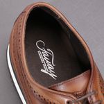 Sapato Casual Derby Brogue Durhan Whisky