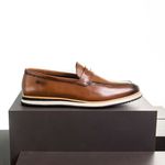 Sapato Casual Loafer Durhan Faway Whisky 