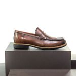 Sapato Casual Masculino Loafer Mood Aspen Conhaque