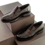 Sapato Casual Masculino Loafer Mood Aspen Preto