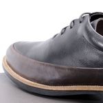 Sapato Casual Masculino Oxford Mood Sidetrack Preto e Café