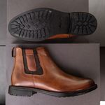 Bota Masculina Faway Chelsea Bull Tan