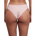 Calcinha Tanga - Bege