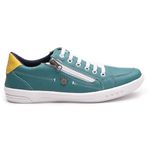 Sapatenis Masculino Franshoes Calce Facil Verde