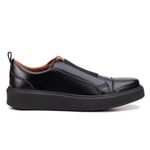 Sapatênis Masculino Franshoes Full All Black com Elástico
