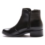 Bota Feminina Franshoes Melissa com Ziper Lateral Preta