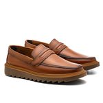 Mocassim Masculino Austin em Couro Algarve Franshoes 