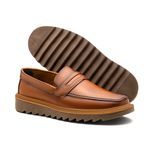 Mocassim Masculino Austin em Couro Algarve Franshoes 