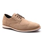 Sapatênis Casual Masculino Franshoes Platium Camurça Rato