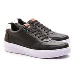 Sapatênis Masculino com Elástico Franshoes Full Preto