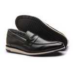 Kit 2 pares Sapatênis Casual Masculino Dubai Franshoes Preto