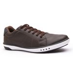 Sapatenis Masculino Casual Calce Facil Franshoes Cafe