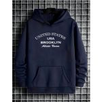 Moletom Franshoes Casual Brooklyn Marinho