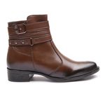 Bota Franshoes Feminino Cano Médio Capuccino