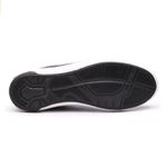 Sapatenis Casual Masculino Calce Facil Franshoes Com Ziper Branco