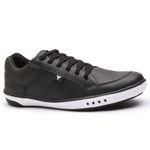 Sapatenis Casual Masculino Calce Facil Franshoes Com Perfuros Preto