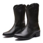 BOTA FRANSHOES WESTERN FEMININA PRETA