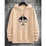 Moletom Franshoes Casual Espada Creme